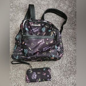 Betsey Johnson backpack and coin purse - brand new -no tags